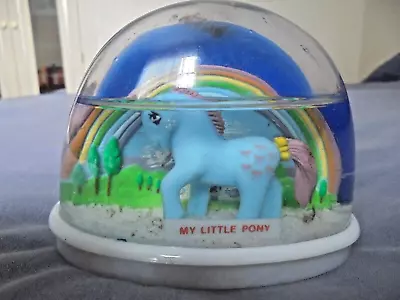 Buy Vintage My Little Pony Snow Globe. Made In Hong Kong. 354B. Rare. • 20£