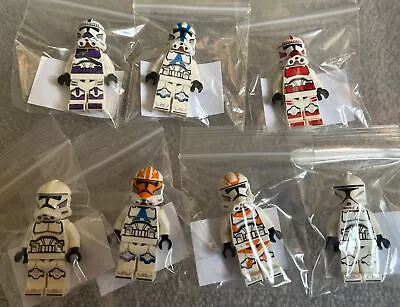 Buy Lego Star Wars Clone Trooper 501st 212th 187th 332nd Phase 1 2 Shock Minifigures • 64.99£
