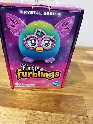 Buy Boxed Furby Furblings Crystal Green To Blue Spares And Repair See Desc • 7.99£