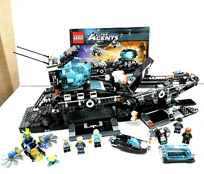 Buy LEGO 70173 Ultra Agents Ocean HQ With ALL 6 FIGURES MINIFIGURES & MANUAL - RARE • 399.99£