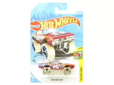 Buy Hotwheels Olds 442 W-30 HW Art Cars 240/250 Long Card 1 64 Scale Sealed New • 5.49£
