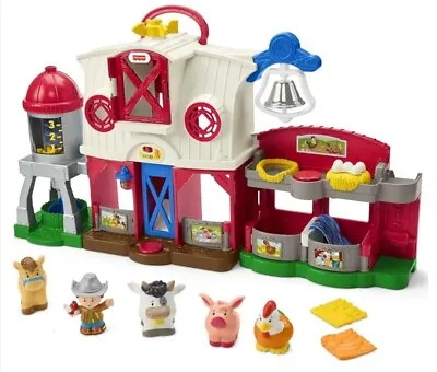 Buy Fisher-Price Little People Caring For Animals Farm, Toddler Toys With Farm Anima • 30£