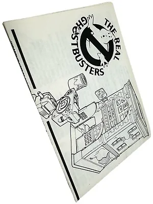 Buy Manual Firehouse Instructions - The Real Ghostbusters KENNER - INKgrafiX TOYS A231 • 82.08£