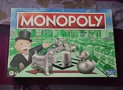 Buy Hasbro Gaming Monopoly C1009 Classic Board Game Sealed-was $40.00 • 28.41£