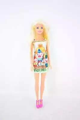 Buy Barbie Doll Yellow Dress Design Amialini • 8.17£