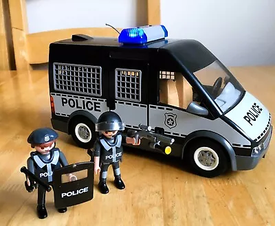 Buy Playmobil City Action Police Van With Lights & Sounds 6043 Complete • 14.99£
