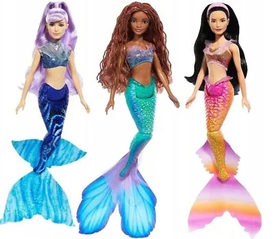 Buy THE LITTLE MERMAID ARIEL AND SISTERS Set Of 3 Dolls HND29 Mattel • 87.33£