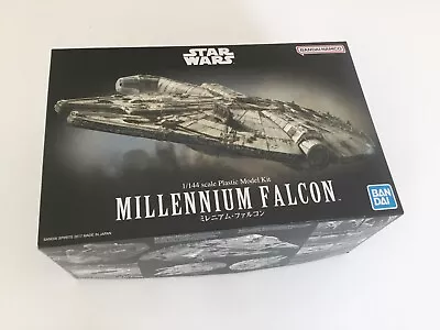 Buy Star Wars The Last Jedi Millennium Falcon - Scale Model Kit 1/144 Scale Bandai • 90£