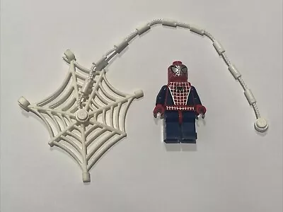 Buy Lego Spiderman Tobey Maguire 2004 Dark Blue & Silver Web Detail SPD028 • 32£