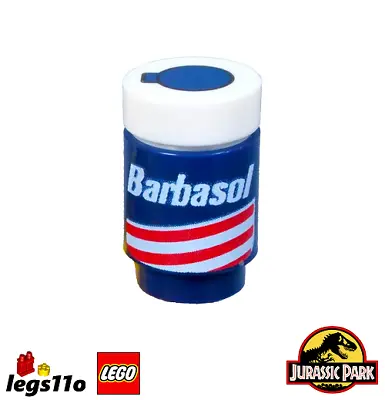Buy LEGO Jurassic Park - Barbasol Dinosaur Embryo Can - Minifigure Accessory NEW • 2.97£