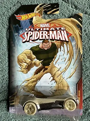 Buy Hot Wheels Marvel ULTIMATE SPIDER-MAN Sand Man Ettorium 2014 • 7£