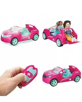 Buy Barbie Pink Remote Controlled Cruiser SUV Sounds Car Toy UK Up To 4 Dolls 8 Km/h • 29.99£