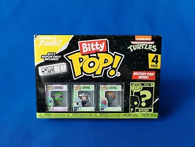 Buy Funko Bitty Pop 4 Pack Donatello - Shredder - Baxtor Stockman + Mystery New • 5.99£