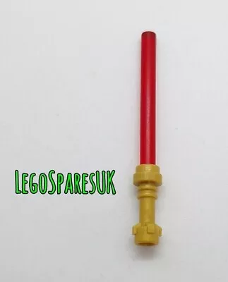 Buy LEGO Star Wars Lightsaber - Pearl Gold Hilt / Trans Red Bar. New Choose Qty • 2.79£