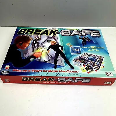 Buy Break The Safe Game Mattel Complete 2003 Beat The Clock 2-4 Players Or Teams • 28.41£