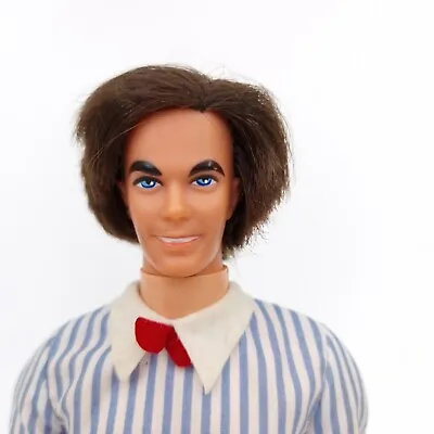 Buy Vintage 1973 Mattel Barbie Friend Real Hair Ken Doll Mod Hair Brown Clothing • 23.05£