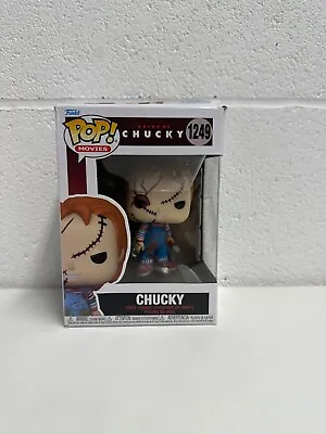 Buy Funko POP! Movies Bride Of Chucky Chucky #1249 Damaged Box • 15£