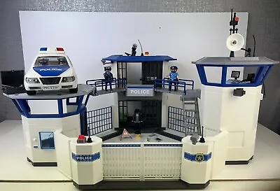 Buy Playmobil City Action Police Headquarters With Police Car • 55£