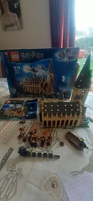 Buy Lego Harry Potter Hogwarts Great Hall  With Instructions And Box. Near Complete • 75£