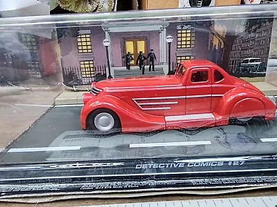 Buy BATMAN DETECTIVE COMICS #27 DieCast Model Car RED 1939 BATMOBILE Eaglemoss Ltd • 6.49£