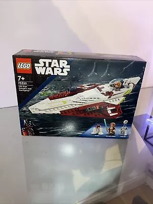 Buy Lego Star Wars (75333) Obi-Wan Kenobi’s Jedi Starfighter Brand New And Sealed • 10£