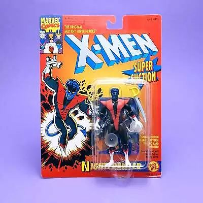 Buy X-MEN ☆ NIGTHCRAWLER MARVEL Figure ☆ Vintage MOC Sealed Carded Toybiz 90s • 54.99£
