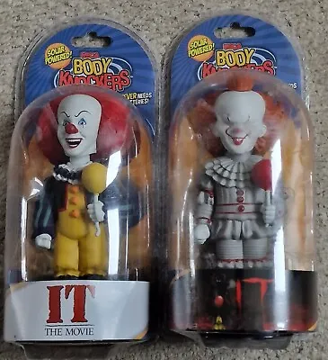 Buy 2 X Neca Pennywise IT Body Knocker - Tim Curry And 2017 Version Figures • 24.99£