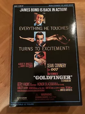 Buy Sideshow Collectibles Sean Connery James Bond Goldfinger - MINT IN BOX - LOOK! • 199£