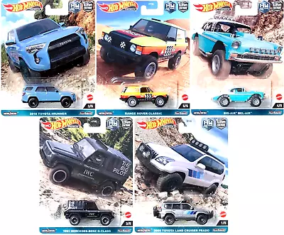 Buy Hot Wheels Car Culture 2024 Off Road Full Set Of 5 1:64 Die-cast Model Toys Car • 31.46£
