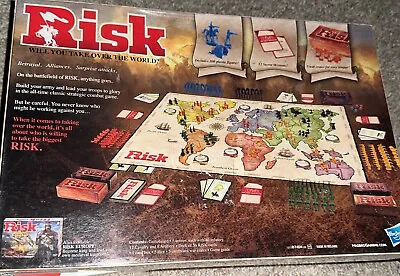 Buy Risk The Game Of Strategic Conquest Hasbro Gaming 2015 New Sealed!!! • 22£