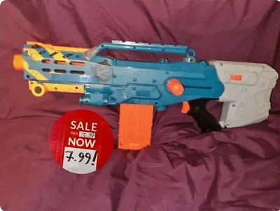 Buy Nerf Longshot CS6 Zombie, With 12 Dart Magazine. Great Condition, Fully Tested. • 7.99£