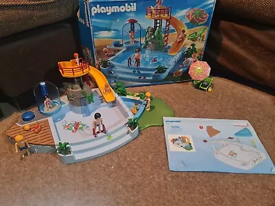 Buy Playmobil 4858 Water Park Slide Set Excellent Condition • 20£