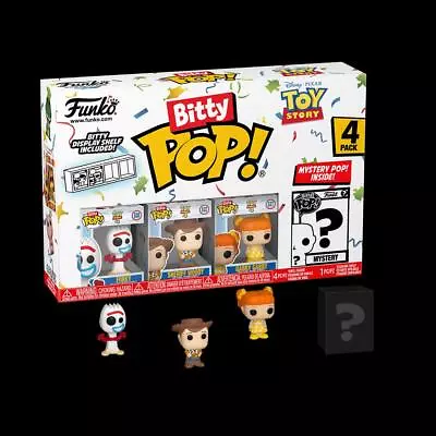 Buy Funko Bitty Pop Toy Story Series 1 Vinyl Figures With 1 Mystery Figure 4-pack • 21.95£