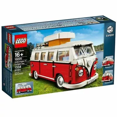 Buy LEGO Creator Expert Volkswagen T1 Camper Van (10220) • 163£