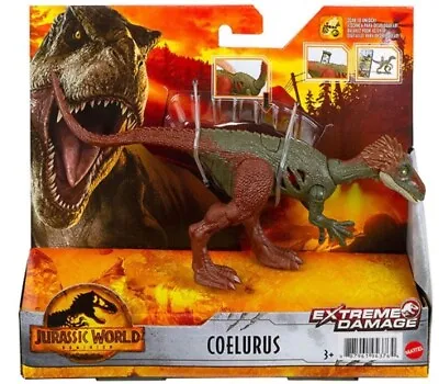 Buy Jurassic World Dominion Dinosaur Coelurus Gwn16 Mattel • 40.08£