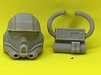 Buy Star Wars Tie Pilot Navigator Helmet And Chest Box 6   Black Series 3D Print • 8.50£