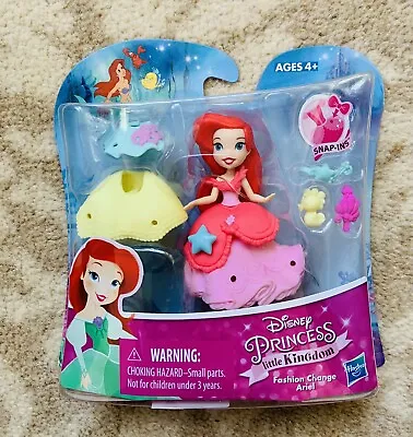 Buy Disney Princess Hasbro Little Kingdom Doll - Ariel - Fashion Change - New Sealed • 5.99£