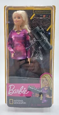 Buy 2018 National Geographic You Can Be Astrophysicist Barbie Doll / Mattel GDM47 • 30.62£