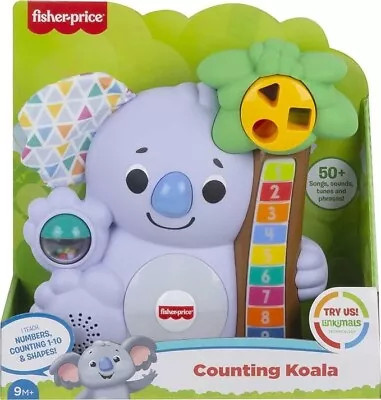 Buy Fisher-Price: Linkimals FYK60 Counting Koala Musical Toy • 20.99£