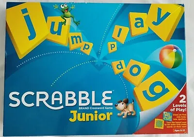 Buy Junior Scrabble Two Fun Word Games In One Ages 6-10 Years Complete • 5.99£
