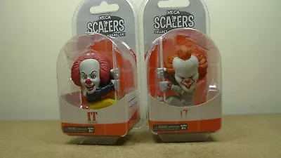 Buy Neca IT PENNYWISE Scalers Both 1990 & 2017 Versions From Film BN • 17.50£