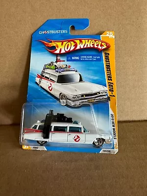 Buy Hot Wheels Ghostbusters Ecto-1 2010 New Models #25/44 A20 • 13.32£