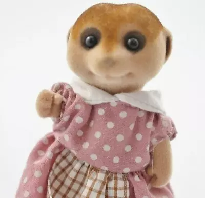 Buy Sylvanian Families Spotter Meerkat Mother Vintage Original Figure Clothed   #124 • 12£