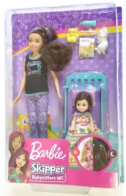 Buy Barbie Babysitters Skipper Doll Doll & Playset Nanna GHV88 • 27.84£