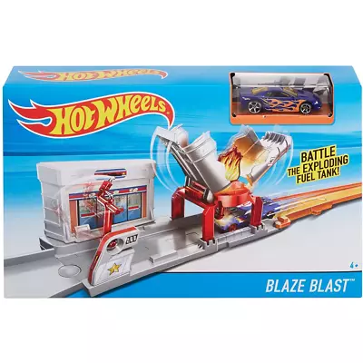 Buy Hot Wheels Blaze Blast City Fold-out Play Set New Kids Childrens Mattel • 14.99£