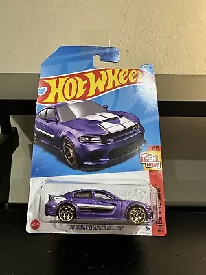 Buy Hot Wheels '20 DODGE CHARGER HELLCAT THEN AND NOW 2021 Long Card New Sealed • 5.45£