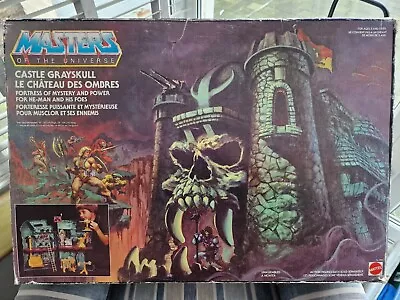 Buy MOTU He Man Masters Of Universe Castle Grayskull MATTEL Playset Boxed  1981 • 399.95£