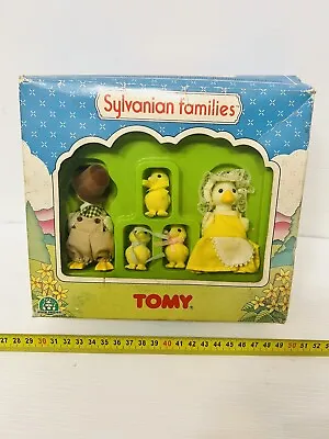 Buy Sylvanian Families Duck Set Tomy Vintage First Series New!!! • 135.12£