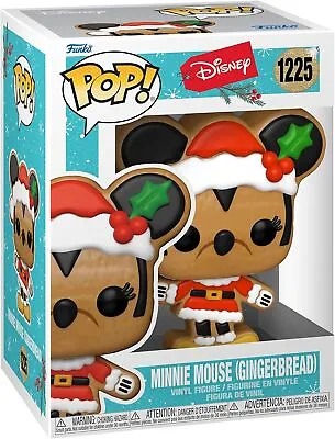 Buy Funko POP Disney Holiday - Minnie Mouse - Gingerbread - Collectable Vinyl Figu • 15.61£