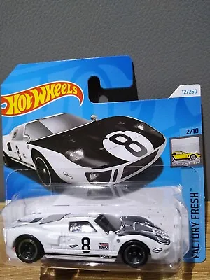 Buy Hot Wheels -  Ford Gt40 - White - Factory Fresh - Short Card   (a) • 2.99£